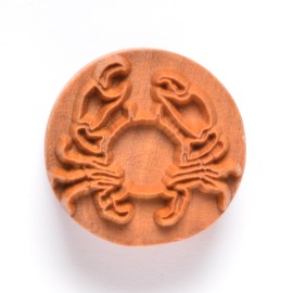 Crab Round Stamp